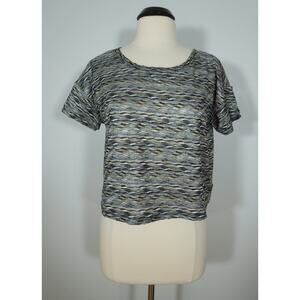 FREE PEOPLE Knit Crop Top M MEDIUM Womens